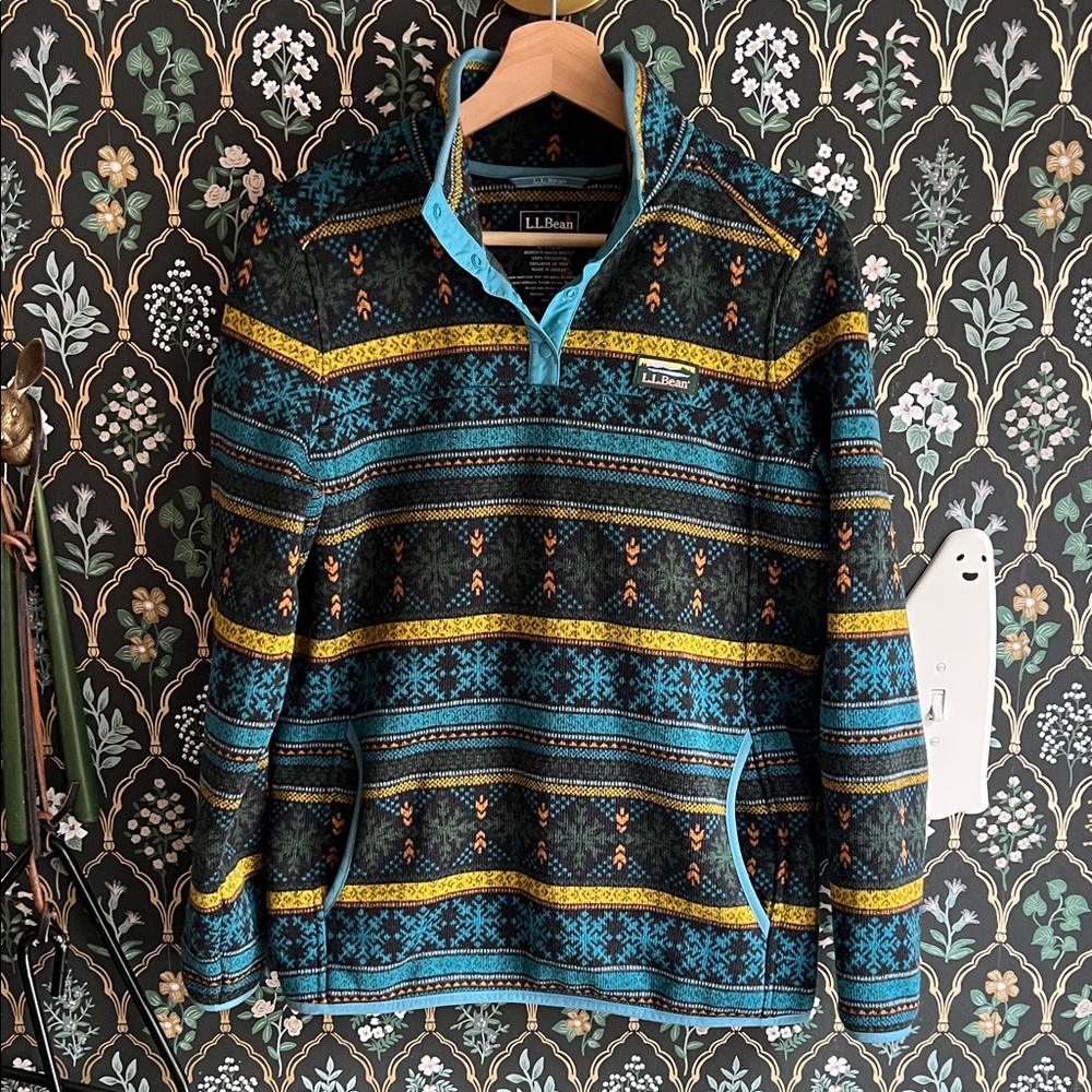 Women’s L.L. Bean Sweater Fleece Pullover